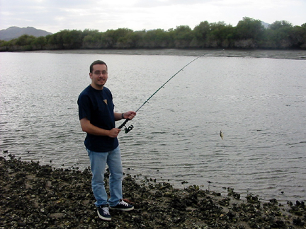 Первая рыбалка Андре